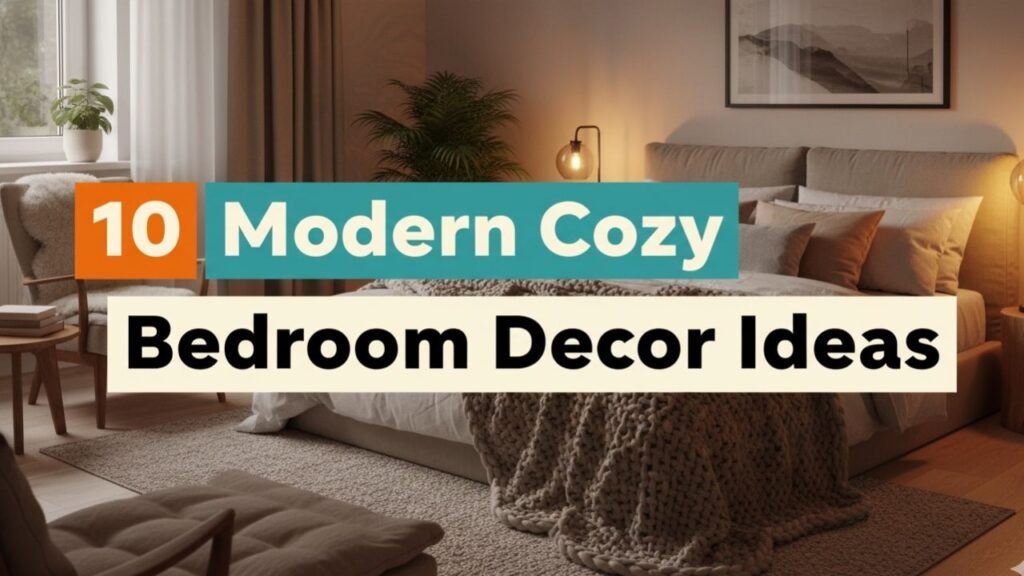 10 Modern Cozy Bedroom Decor Ideas for a Warm Look