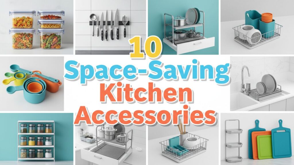 10 Space-Saving Kitchen Accessories for a Tidy, Efficient Kitchen