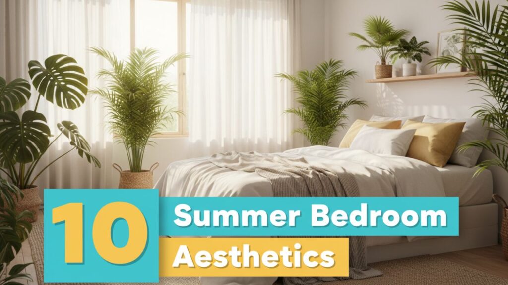 10 Summer Bedroom Aesthetics That Turn Heat Into a Vibe