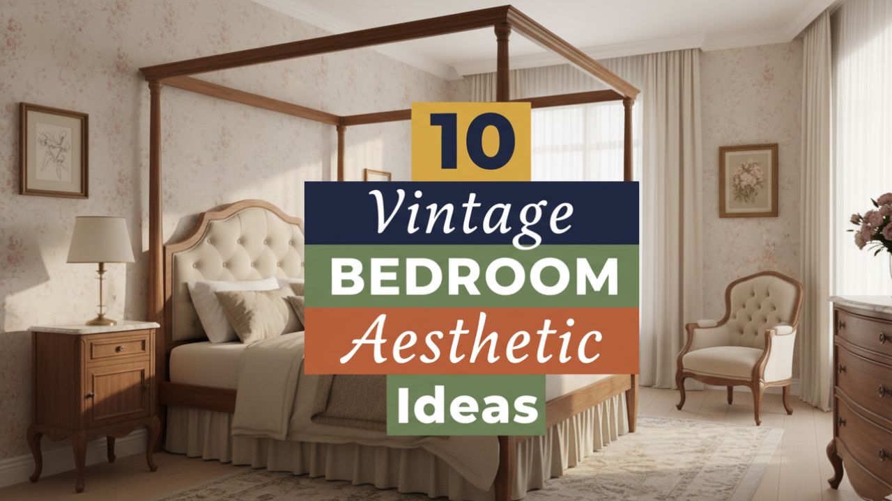 10 Vintage Bedroom Aesthetic Ideas for an Elegant Touch