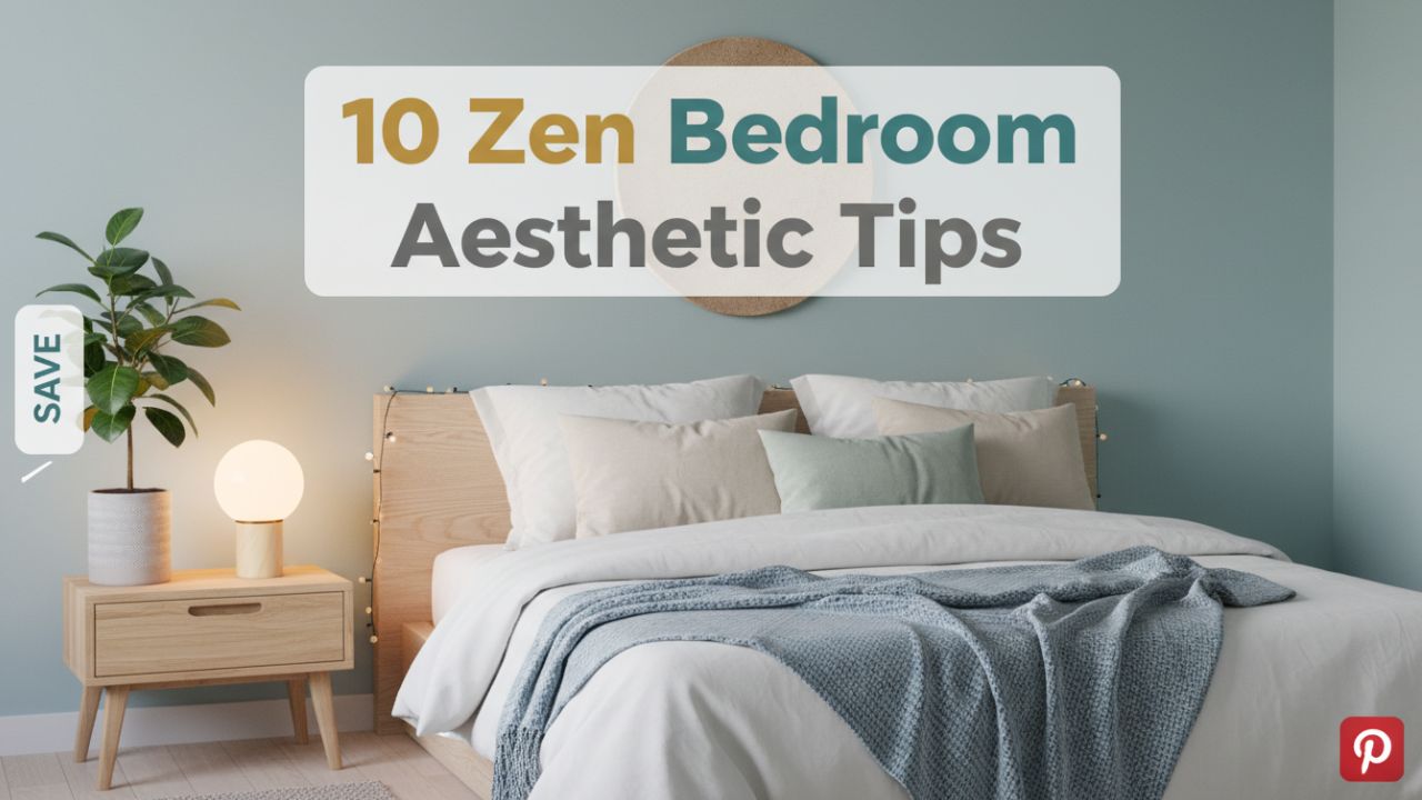 10 Zen Bedroom Aesthetic Tips for Maximum Comfort