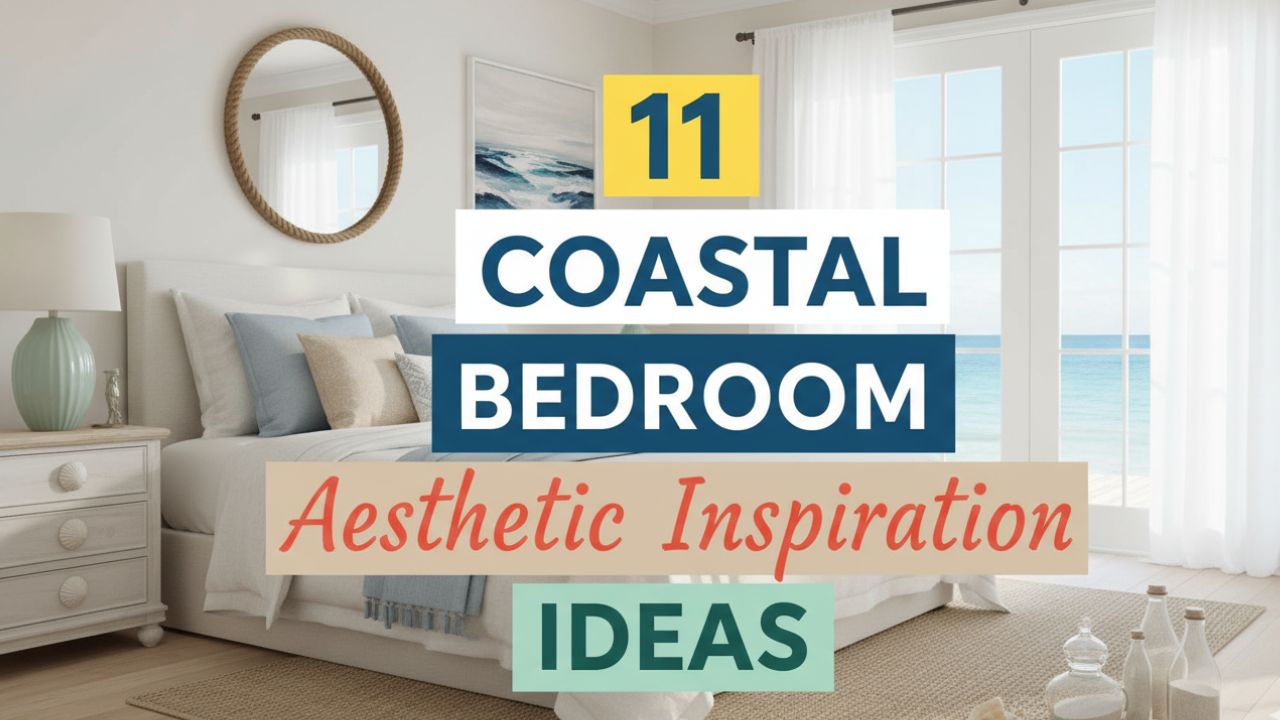 11 Coastal Bedroom Aesthetic Inspiration Ideas for a Breezy, Relaxed Vibe