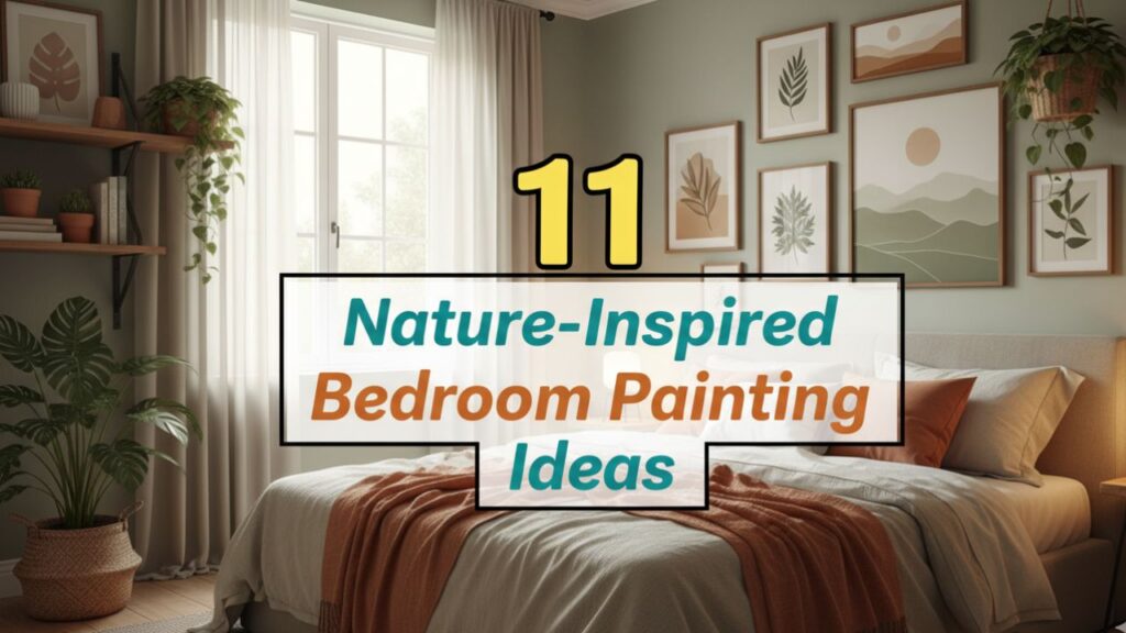 11 Nature-Inspired Bedroom Painting Ideas for Peaceful Sleep