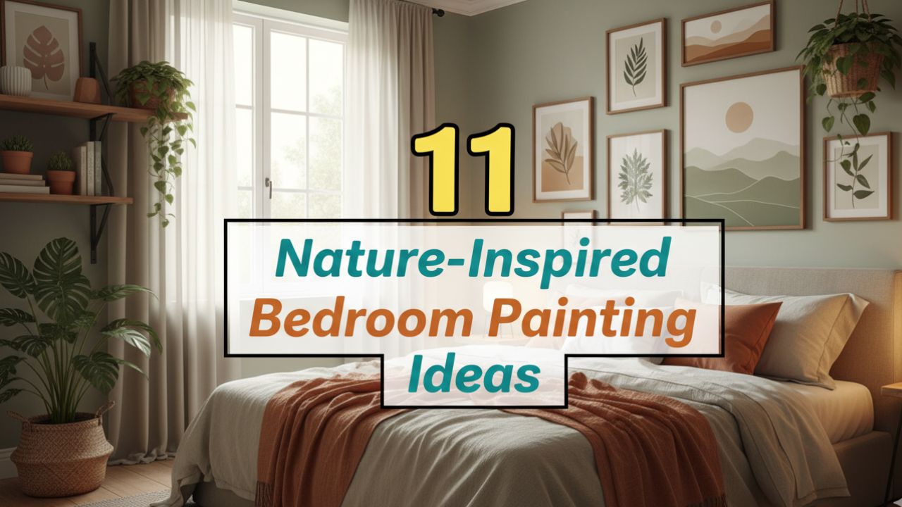 11 Nature-Inspired Bedroom Painting Ideas for Peaceful Sleep