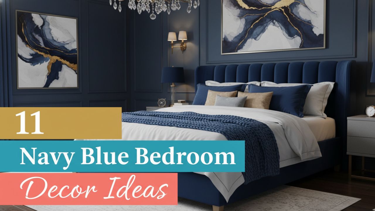 11 Navy Blue Bedroom Decor Ideas for a Calm Luxury Vibe