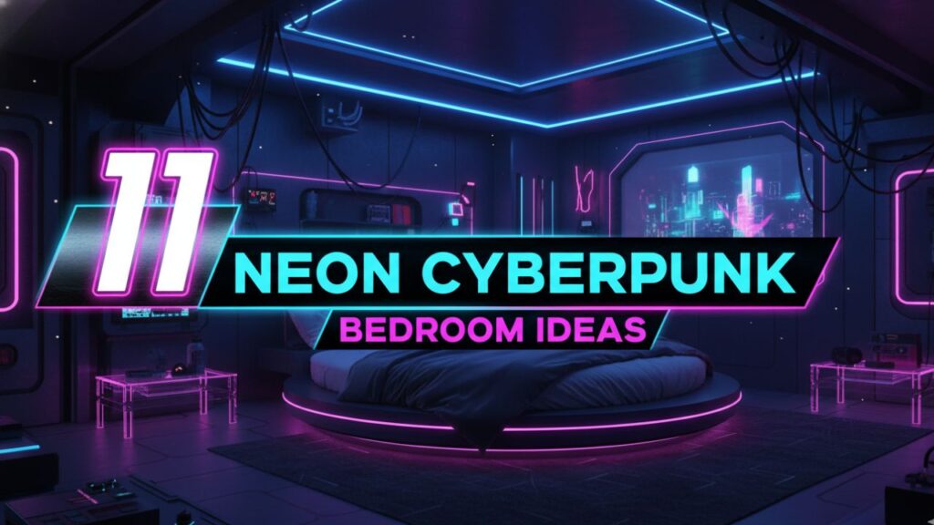 11 Neon Cyberpunk Bedroom Ideas for a Futuristic Glow