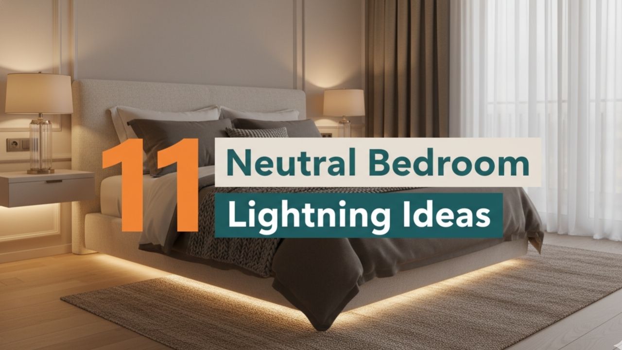 11 Neutral Bedroom Ideas with Warm Lighting