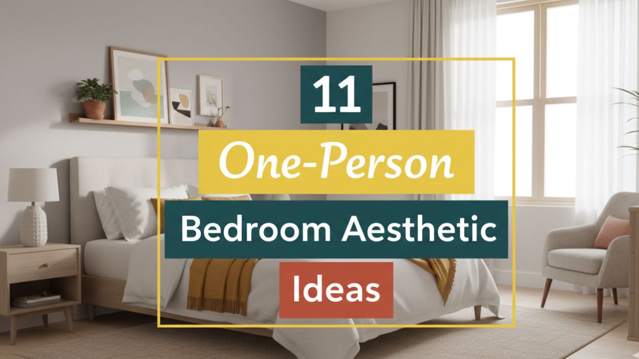 11 One-Person Bedroom Aesthetic Ideas for Renters