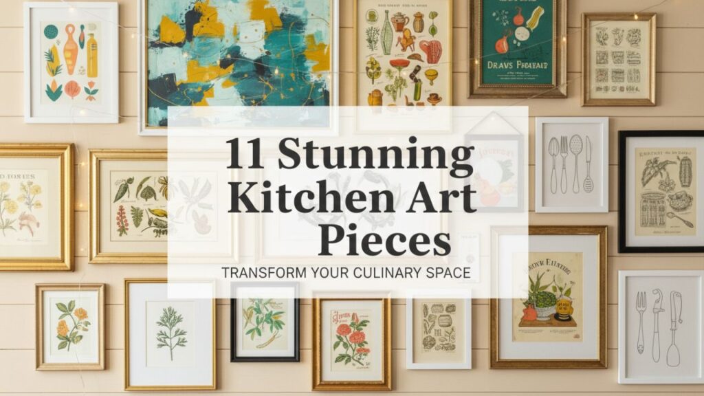 11 Stunning Kitchen Art Pieces for a Modern Look