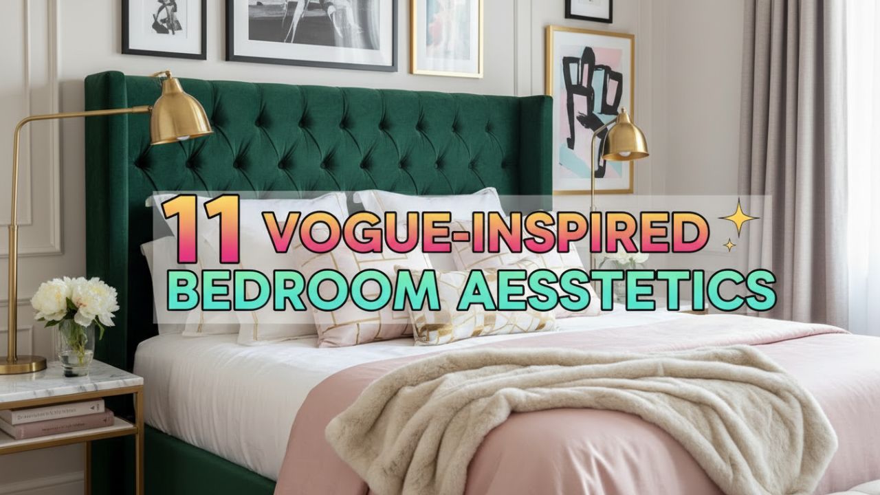 11 Vogue-Inspired Bedroom Aesthetic Designs for Every Style