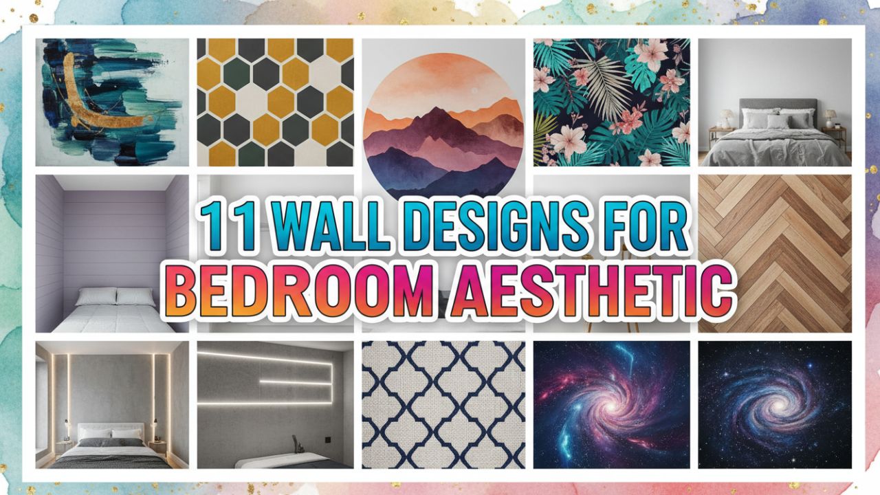 11 Wall Designs That Will Elevate Your Bedroom Aesthetic