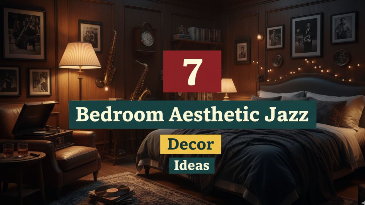 7 Bedroom Aesthetic Jazz Decor with Vintage Vibes