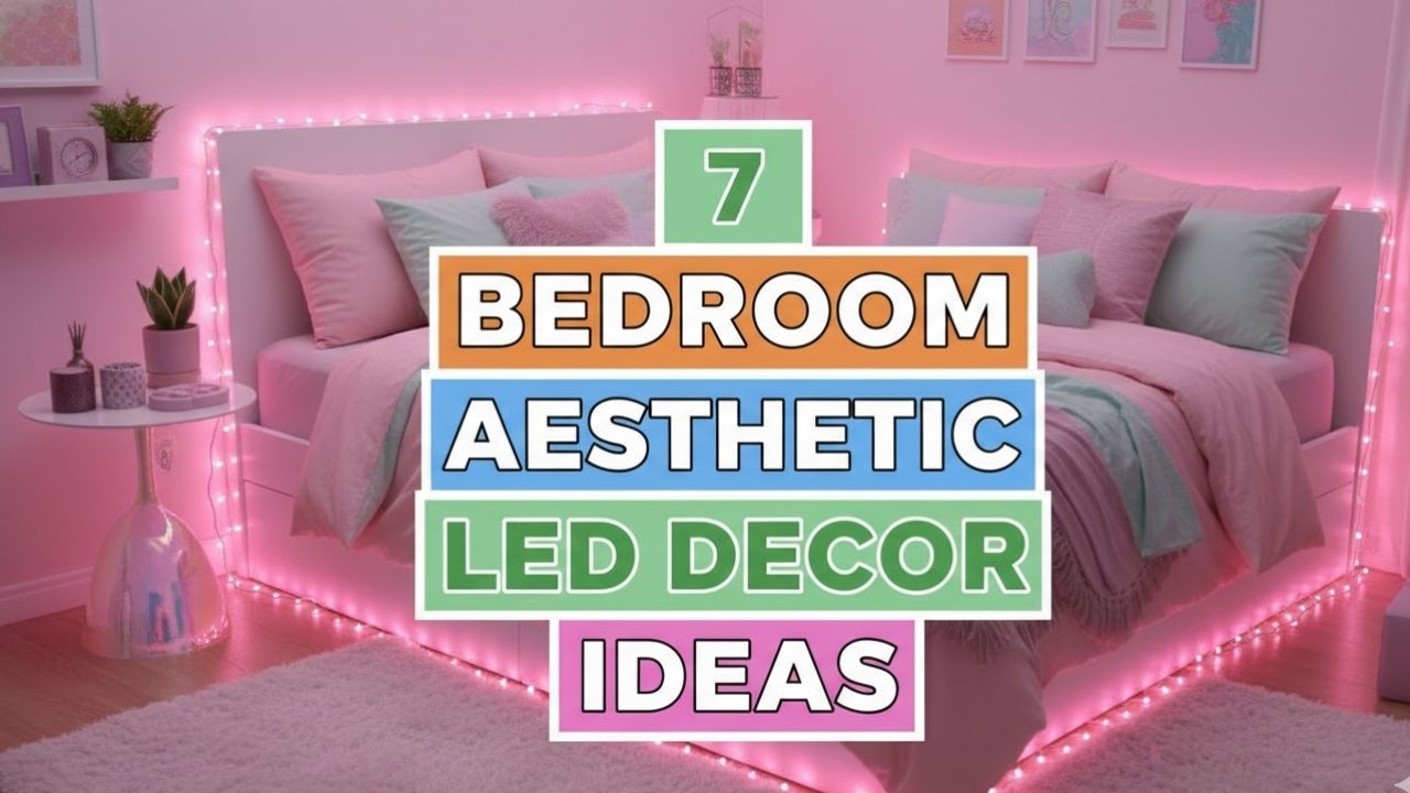 7 Bedroom Aesthetic LED Decor Ideas For Pinky Vibe