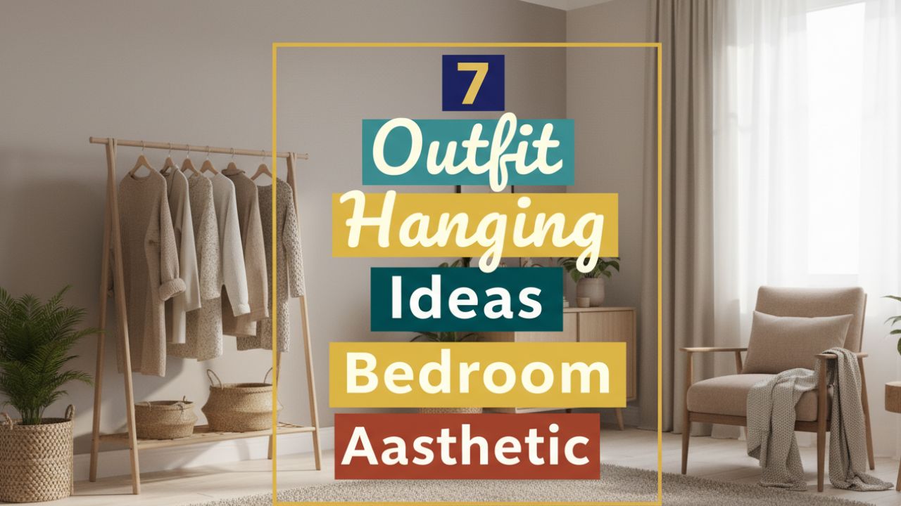 7 Bedroom Aesthetic Outfit Hanging Ideas for Daily Looks