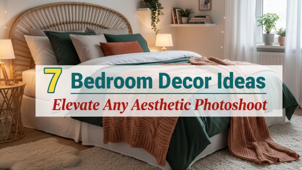 7 Bedroom Decor Ideas That Instantly Elevate Any Aesthetic Photoshoot