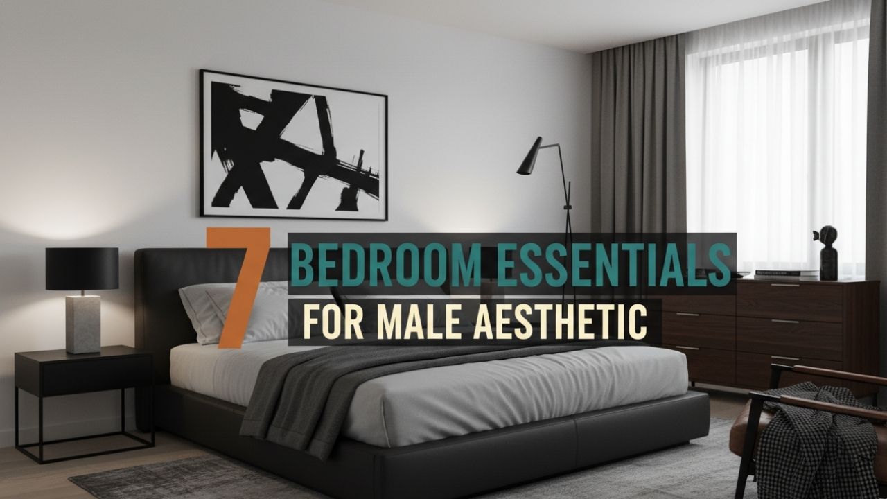 7 Bedroom Essentials for the Perfect Male Aesthetic