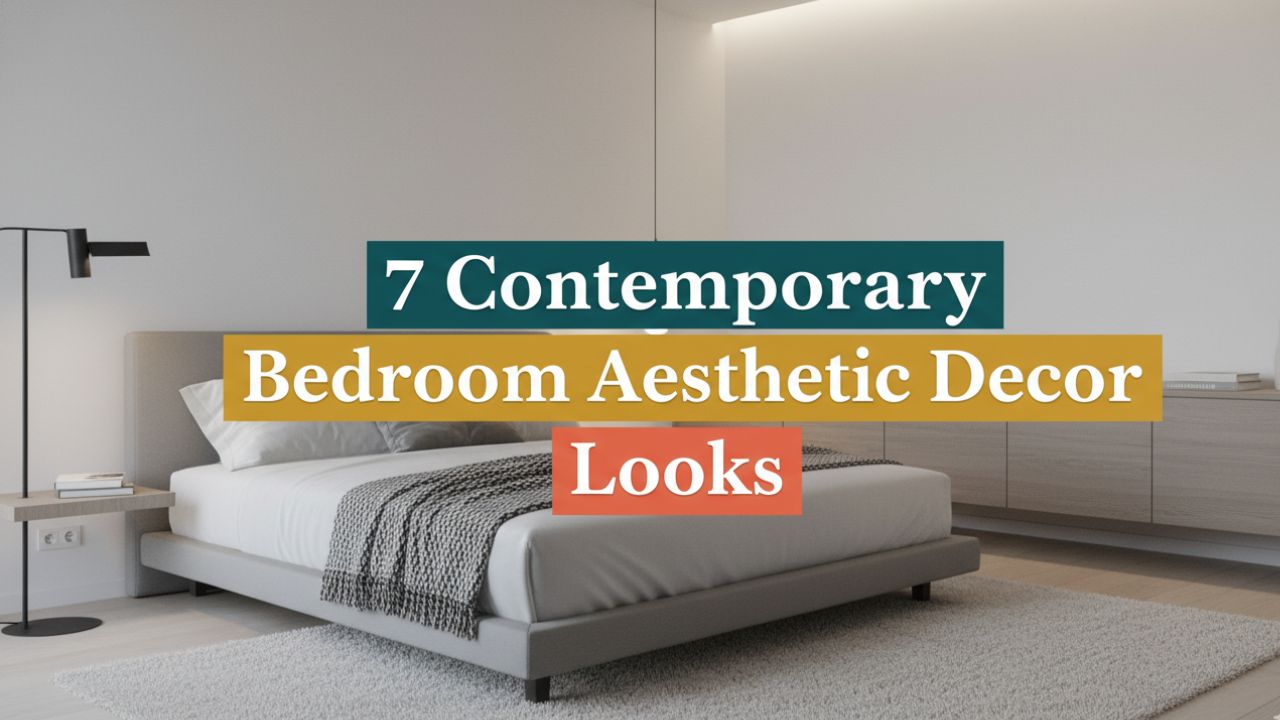 7 Contemporary Bedroom Aesthetic House Decor Looks