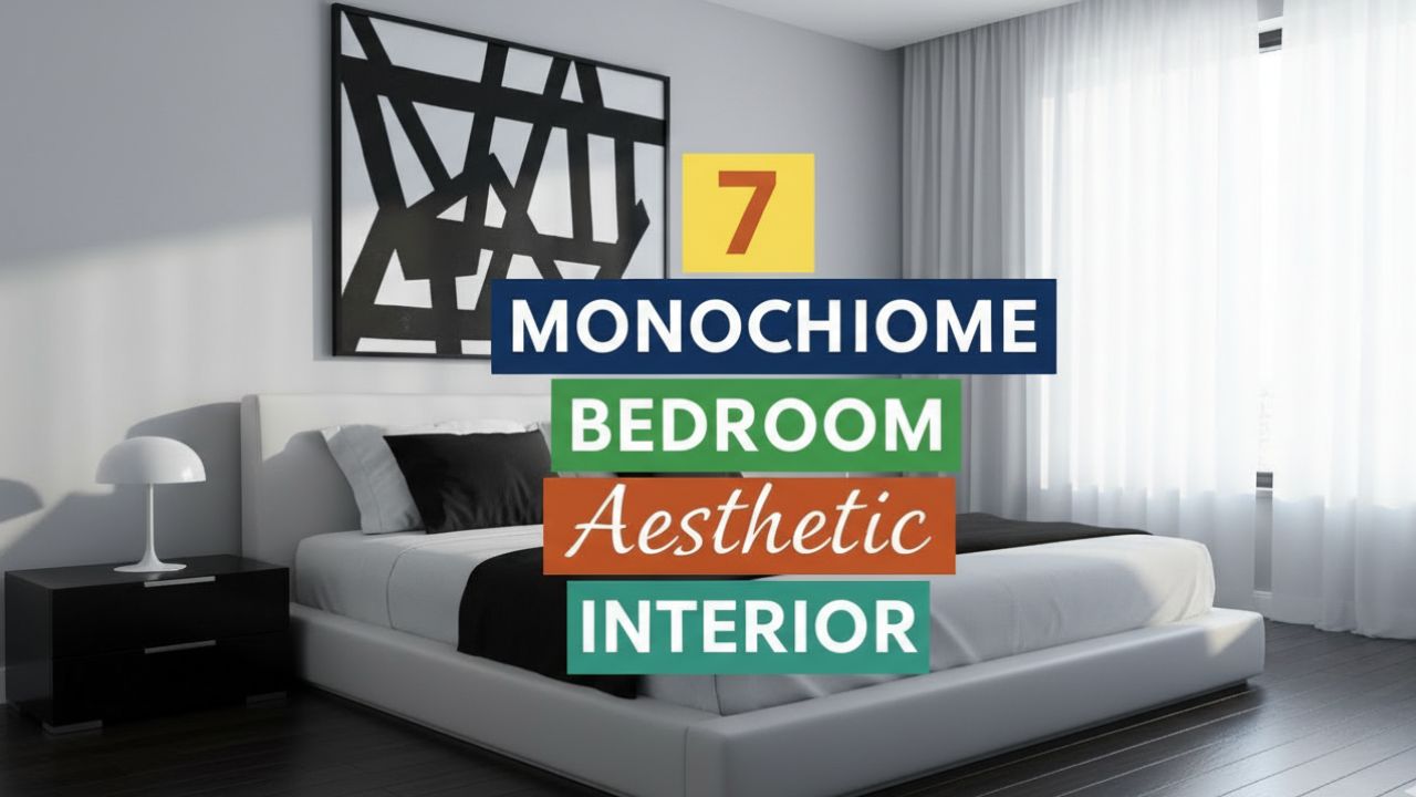 7 Monochrome Bedroom Aesthetic Interior Stylish Simplicity