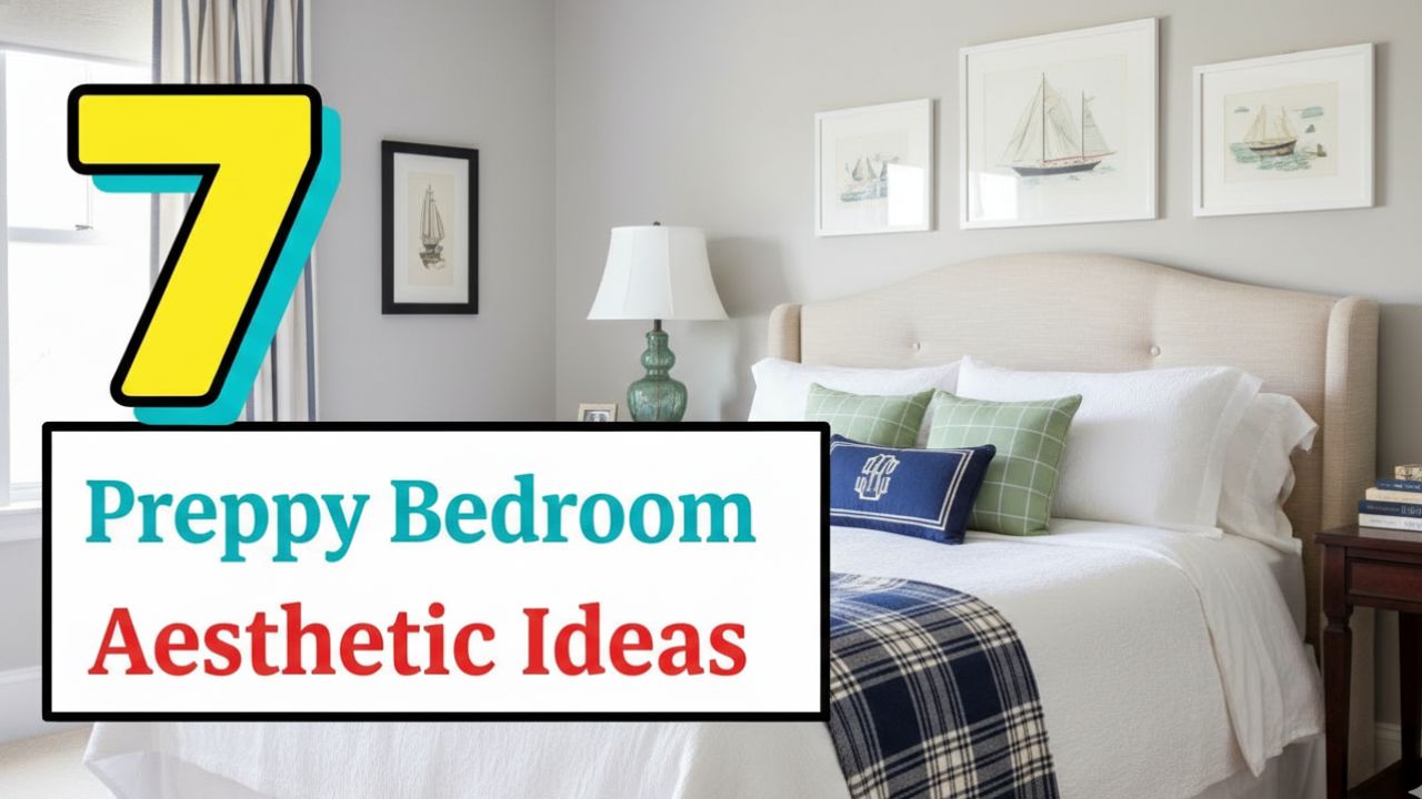 7 Preppy Bedroom Aesthetic Ideas for a Clean, Polished Vibe