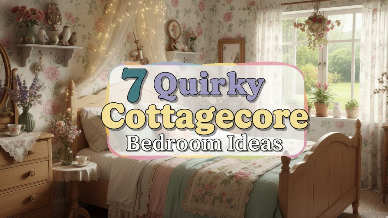7 Quirky Cottagecore Bedroom Aesthetic Ideas With a Twist