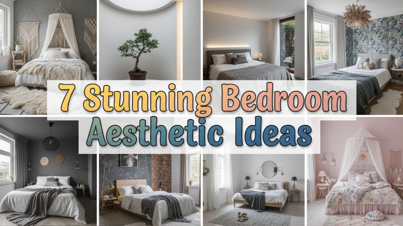 7 Stunning Bedroom Aesthetic Ideas Blending Vintage and Modern Styles