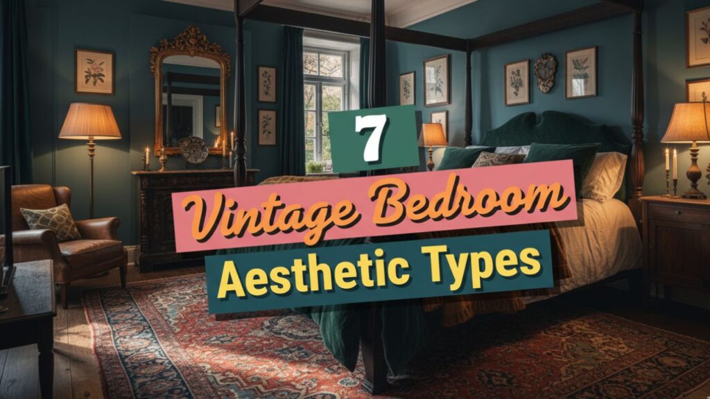 7 Vintage Bedroom Aesthetic Types for an Old-Soul Vibe