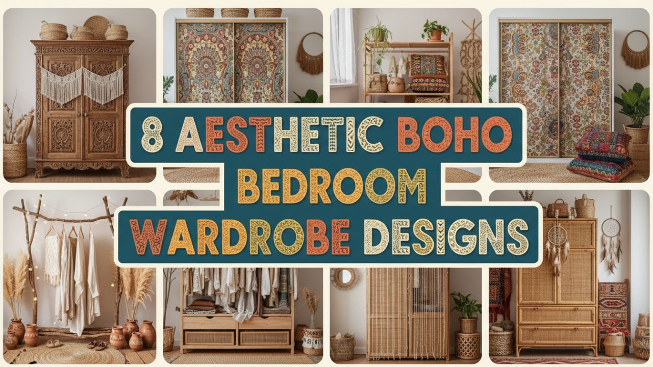 8 Aesthetic Boho Wardrobe Designs That Will Transform Your Bedroom