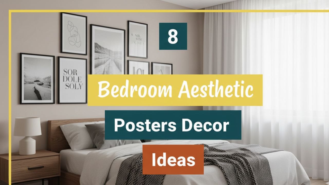8 Bedroom Aesthetic Posters to Build a Perfect Gallery Wall