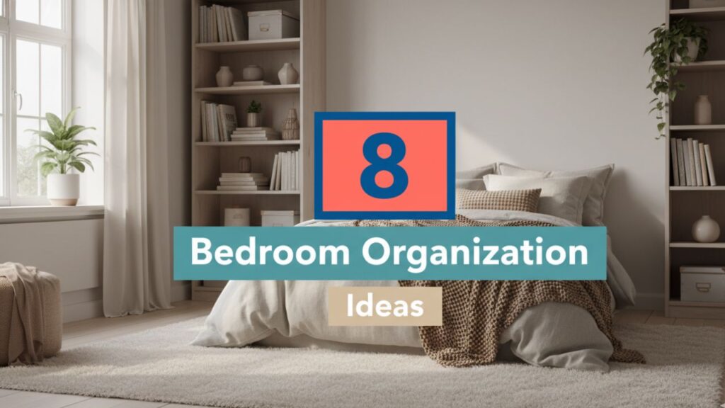8 Bedroom Organization Ideas That Look Aesthetic