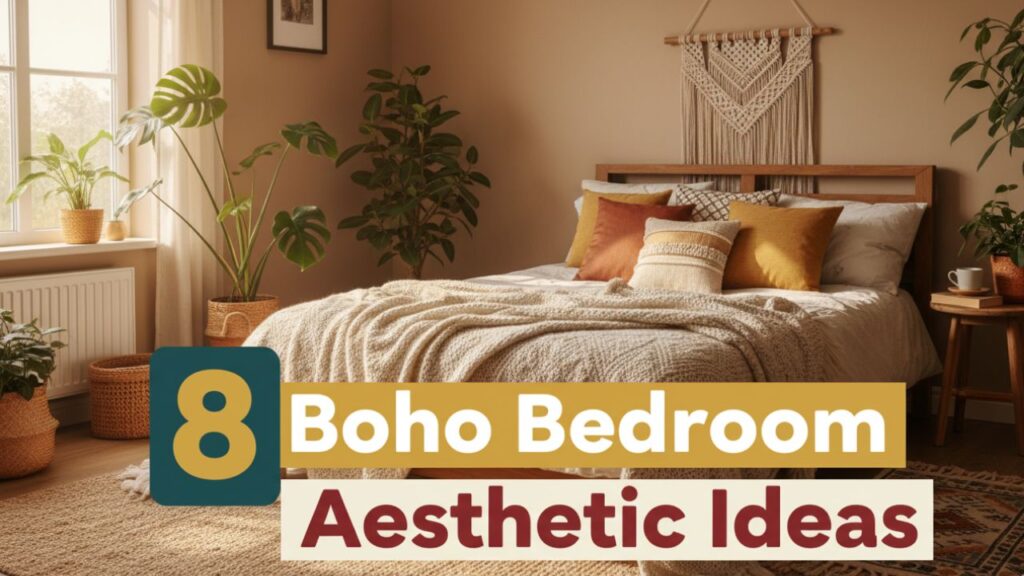 8 Boho Bedroom Aesthetic Ideas for Small Rooms