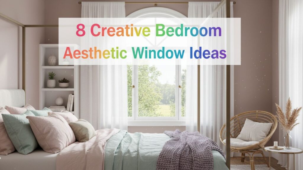 8 Creative Bedroom Aesthetic Window Treatments for a Chic Space