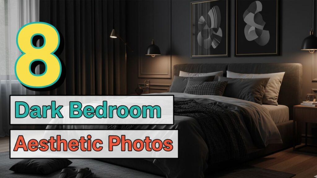 8 Dark Bedroom Aesthetic Photos for a Moody, Luxe Feel