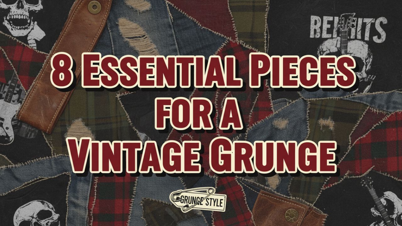 8 Essential Pieces for a Vintage Grunge Bedroom Aesthetic