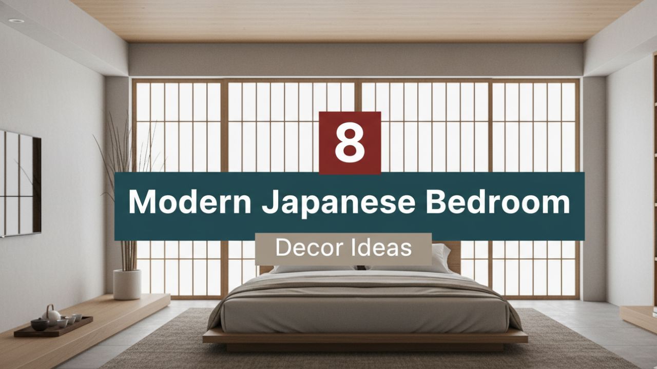 8 Modern Bedroom Aesthetic Japanese Style Decor Inspiration
