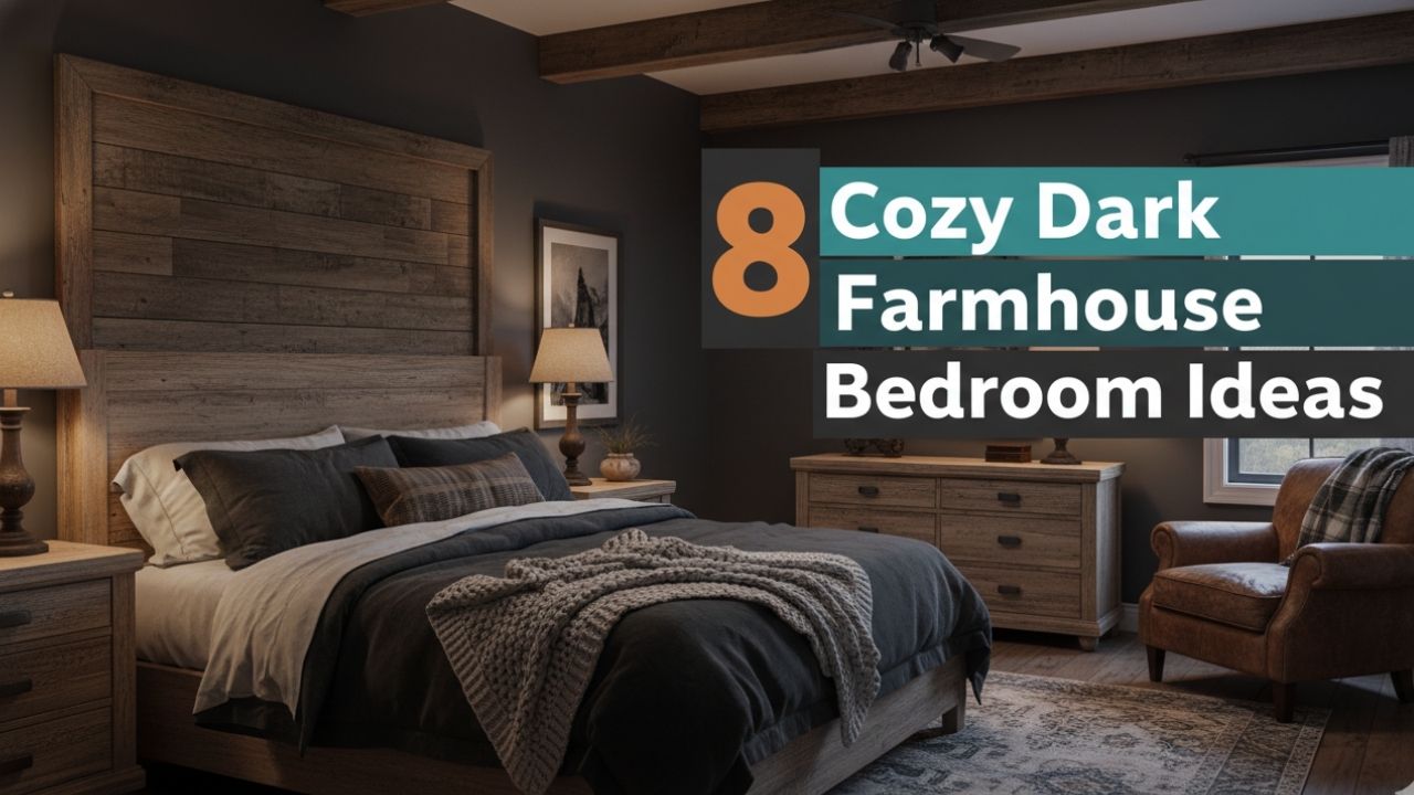 8 Moody Farmhouse Bedroom Ideas With Cozy Dark Charm