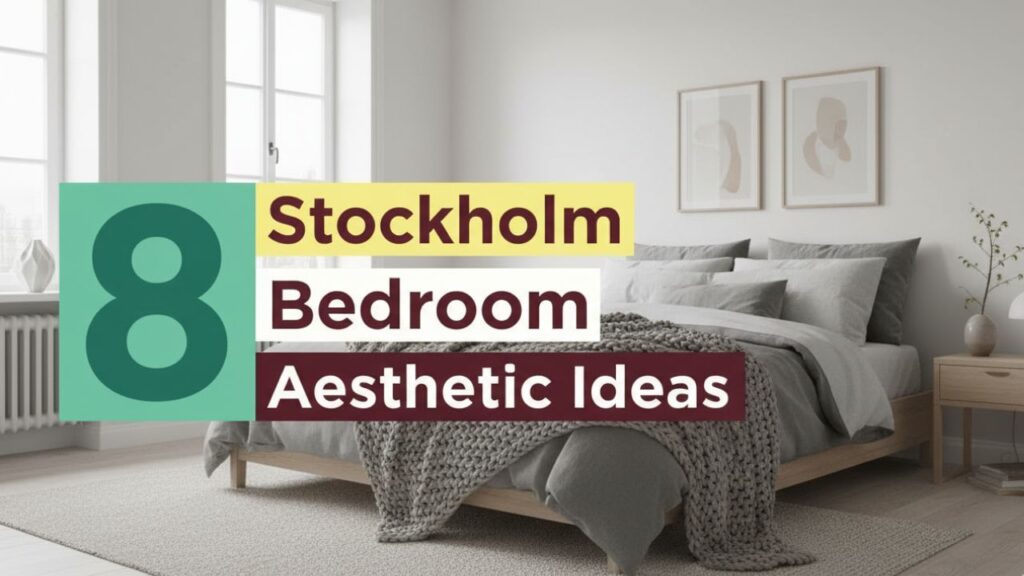 8 Stockholm Bedroom Aesthetic Ideas for a Peaceful, Modern Home