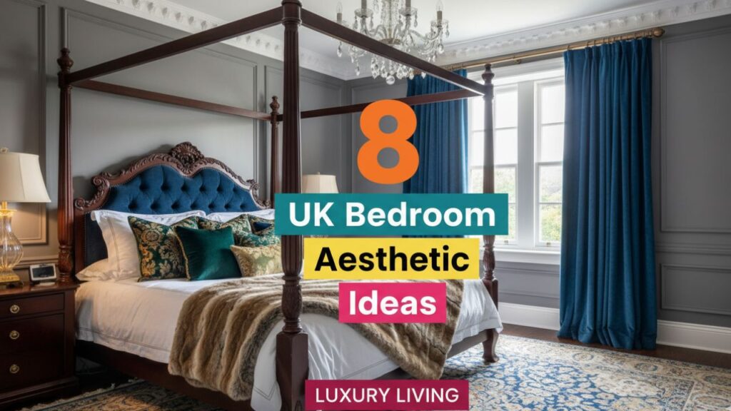 8 UK Bedroom Aesthetic Ideas That Instantly Feel Expensive