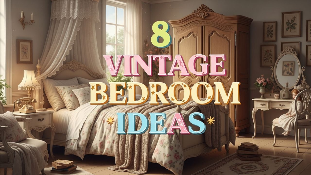 8 Vintage-Inspired Bedroom Ideas to Bring Nostalgia