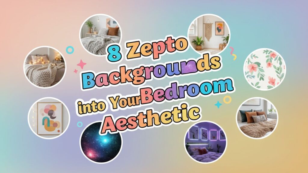8 Ways to Incorporate Zepto Backgrounds into Your Bedroom Aesthetic