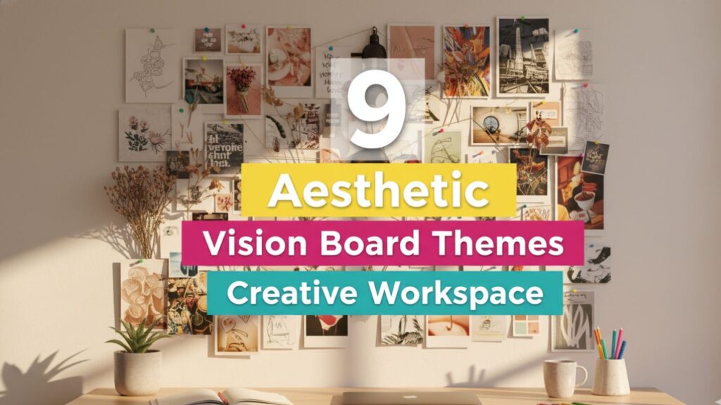 9 Aesthetic Vision Board Themes to Inspire You