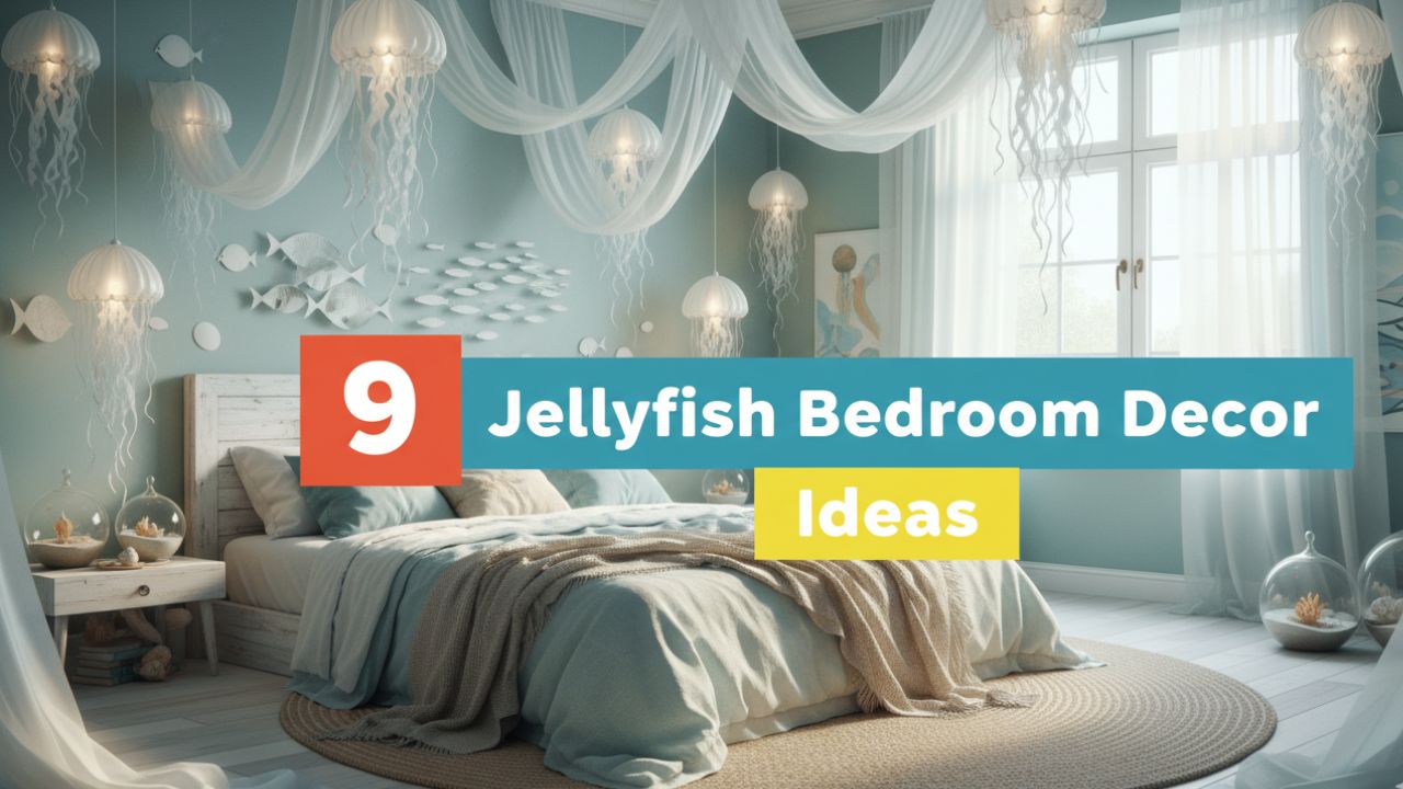 9 Bedroom Aesthetic Jellyfish Decor for Coastal Style Vibe