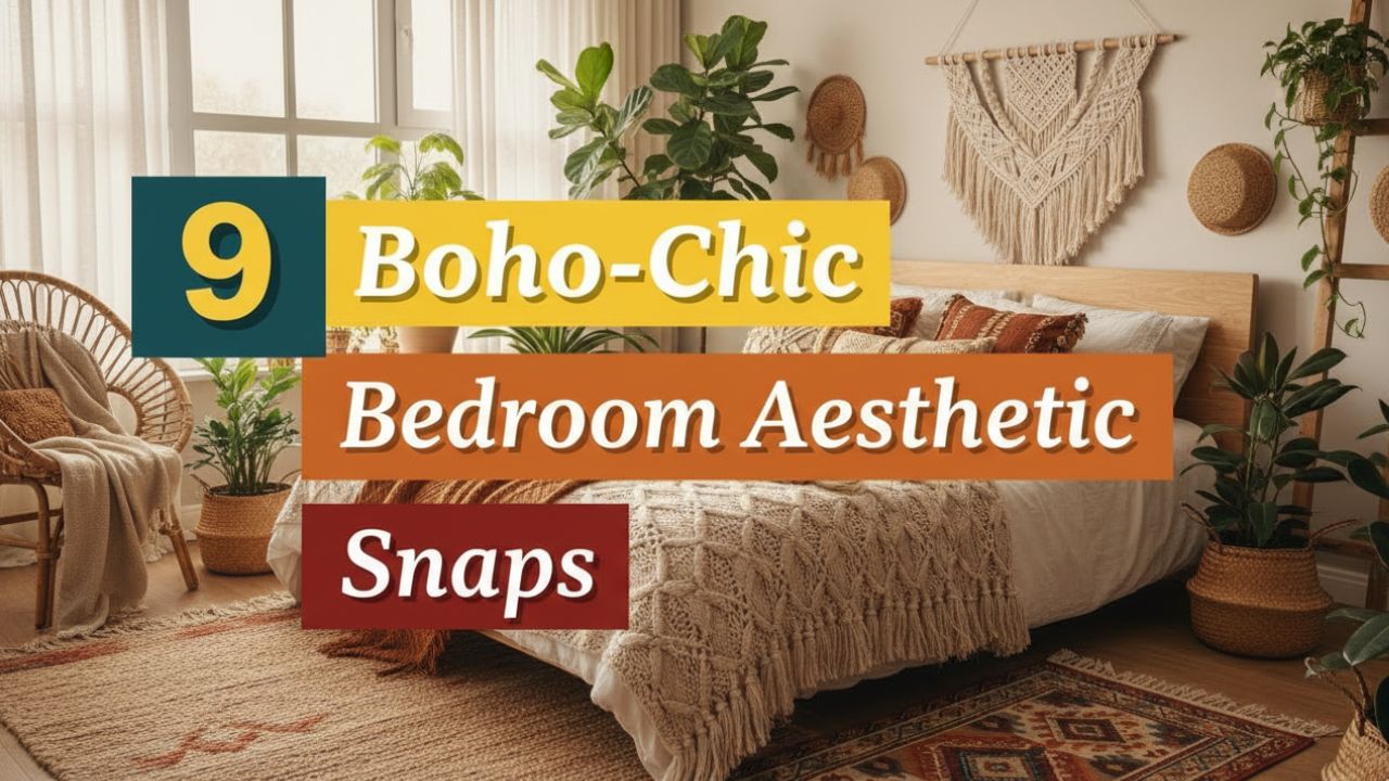 9 Boho-Chic Bedroom Aesthetic Snaps for Laid-Back Souls