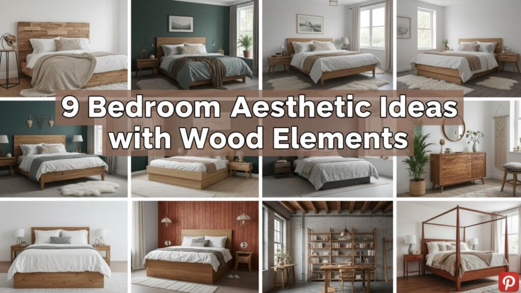 9 Cozy Bedroom Aesthetic Ideas with Wood Elements