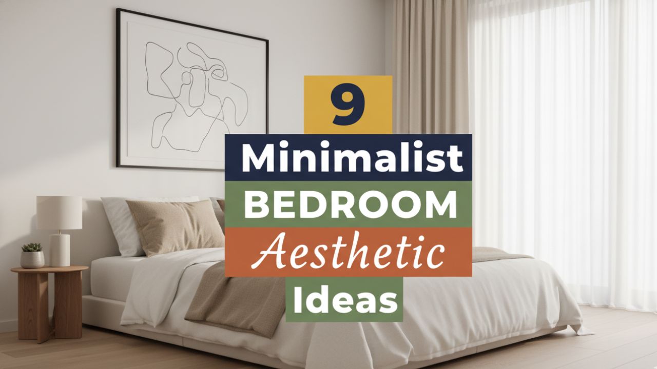 9 Effortless Minimalist Bedroom Aesthetic Ideas for a Clean Look