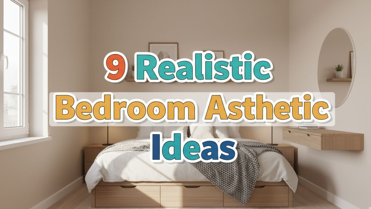 9 Realistic Bedroom Aesthetic Ideas for Small Rooms