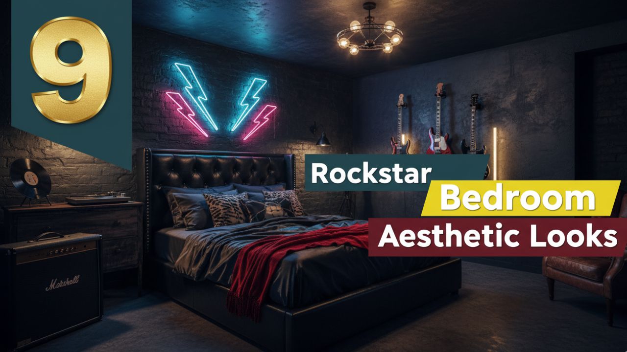 9 Rockstar Bedroom Aesthetic Looks That Instantly Upgrade Your Vibe