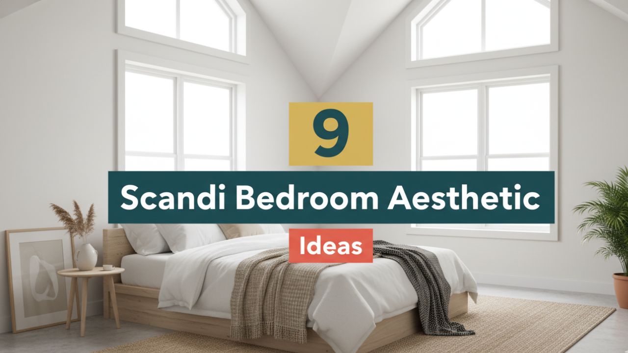 9 Scandi-Inspired Bedroom Aesthetic High Ceiling Decor Ideas