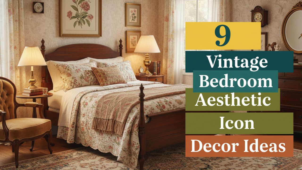 9 Vintage Bedroom Aesthetic Icon Decor Ideas