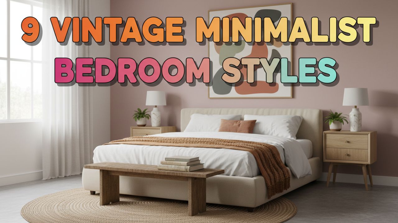 9 Vintage Minimalist Bedroom Styles to Try This Season