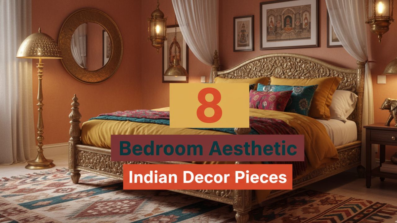 Top 8 Bedroom Aesthetic Indian Decor Pieces to Add to Your Home